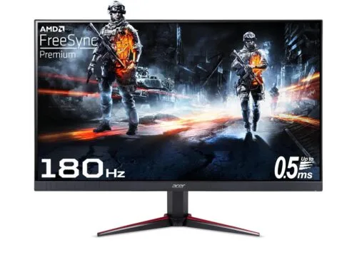 Acer Nitro VG240Y M3 23.8 Inch IPS Full HD 0.5 MS Response, 180 Hz Refresh Rate Gaming Monitor