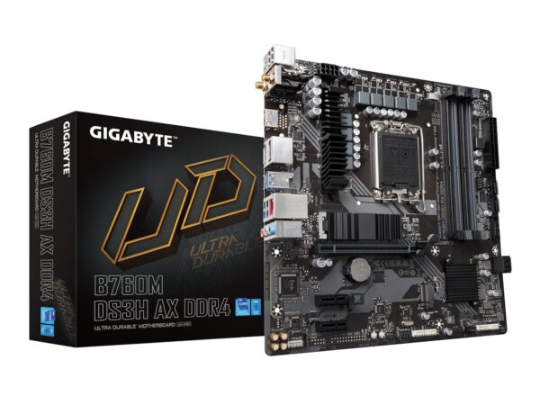 Gigabyte B760M DS3H AX DDR4 Motherboard
