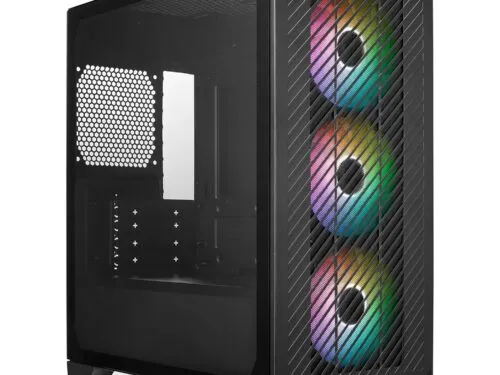 Cooler Master Elite 301 ARGB (M-ATX) Mini Tower Cabinet (Black)
