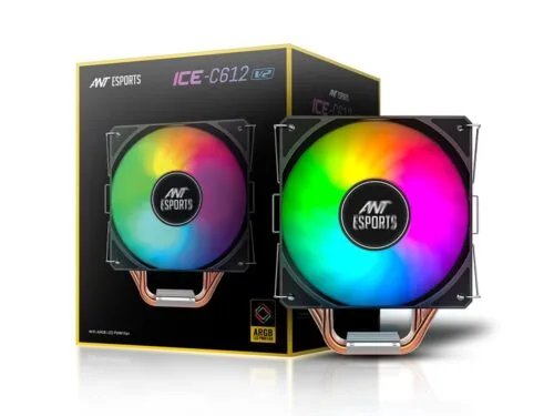 Ant Esports ICE-C612 V2 ARGB CPU Cooler