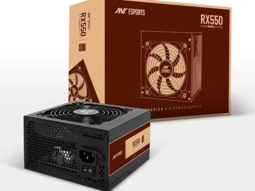 Ant Esports RX550 550 Watt 80 Plus Bronze Certified Power Supply