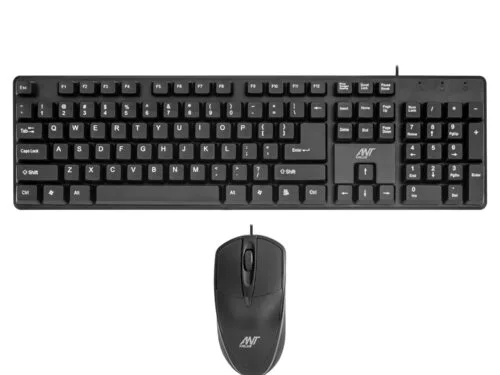 Ant Value FKBRI02 Wired Keyboard and Mouse Combo