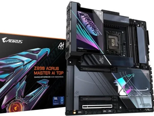 GIGABYTE Z890 AORUS Master AI TOP Intel Core Ultra (Series 2) LGA 1851 Motherboard
