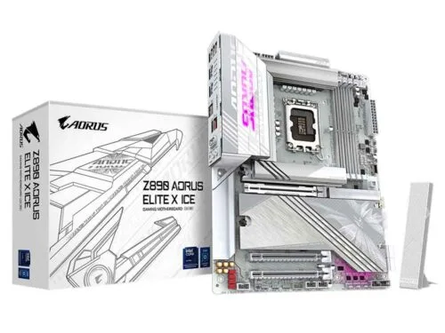 Gigabyte Z890 Aorus Elite X Ice ATX Motherboard