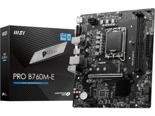 MSI PRO B760M-E Motherboard