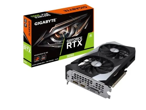 Gigabyte GeForce RTX 3050 WINDFORCE OC V2 8GB Graphics Card