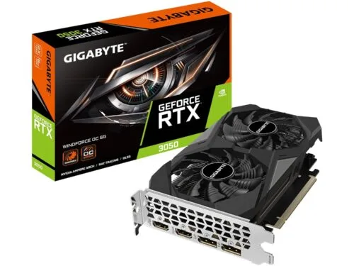 Gigabyte GeForce RTX 3050 WINDFORCE OC 6G Graphics Card