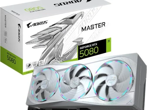 Gigabyte AORUS GeForce RTX 5080 Master Ice 16GB Graphics Card