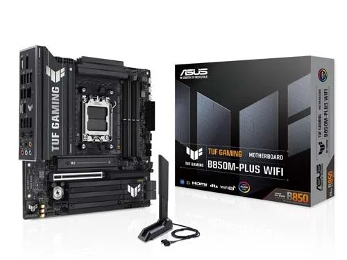 ASUS TUF GAMING B850M-PLUS WIFI AMD B850 DDR5 Motherboard