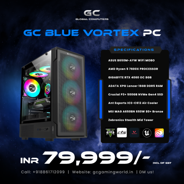 GC Blue Vortex PC - Image 2