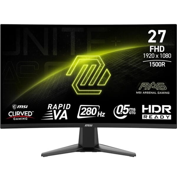 MSI MAG 276CXF 27 Inch FHD Curved Gaming Monitor