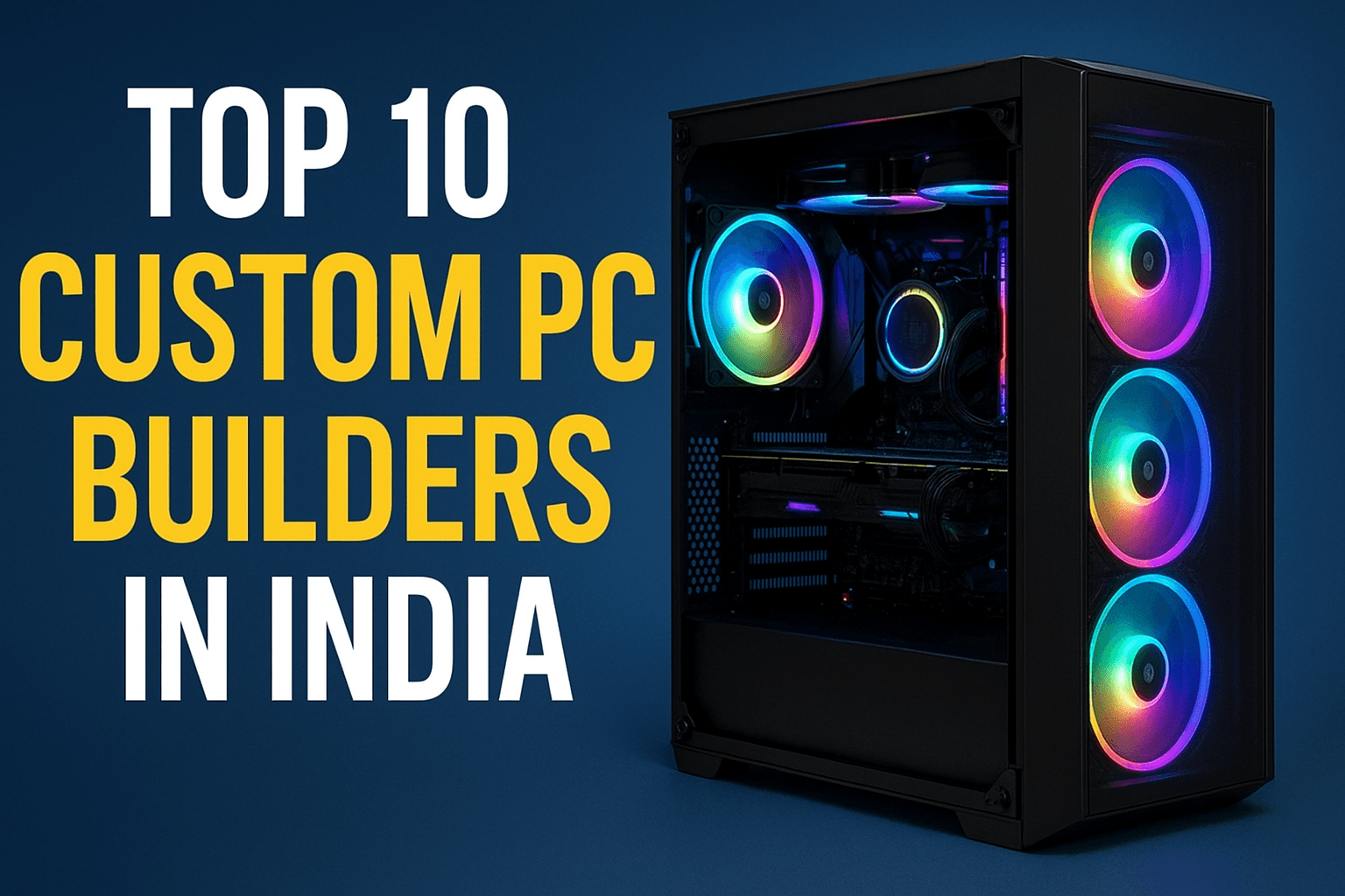 Top 10 Custom PC Builders in India
