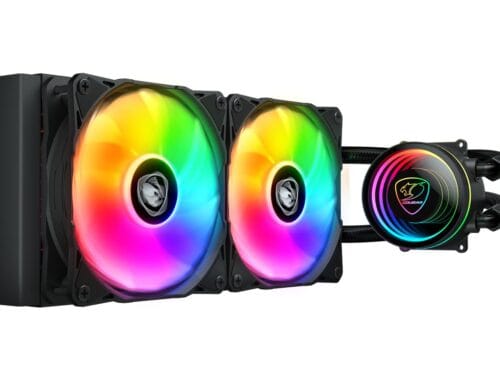 Cougar Poseidon Vistek ARGB 240 Black Analog – AIO Liquid Cooler