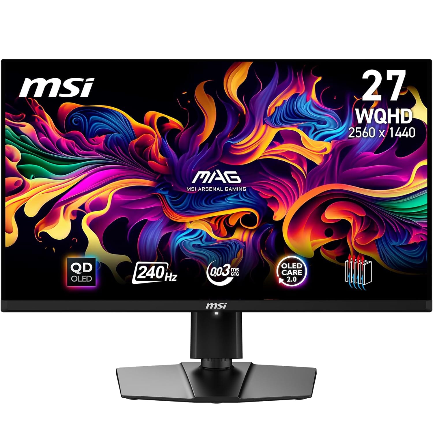 MSI MAG 271QPX QD-OLED E2, 26.5-inch, OLED Monitor