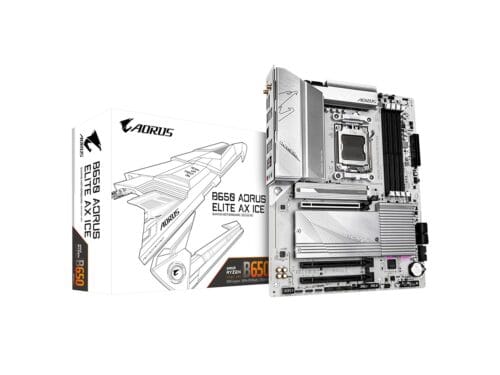 Gigabyte B650M AORUS ELITE AX ICE Motherboard