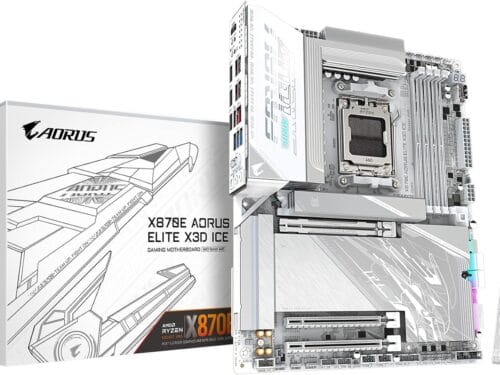 Gigabyte X870E AORUS ELITE X ICE Motherboard