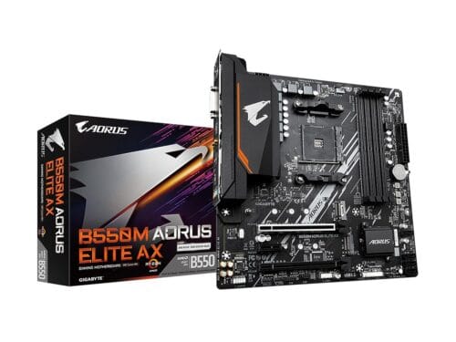 Gigabyte B550M AORUS ELITE AX Motherboard