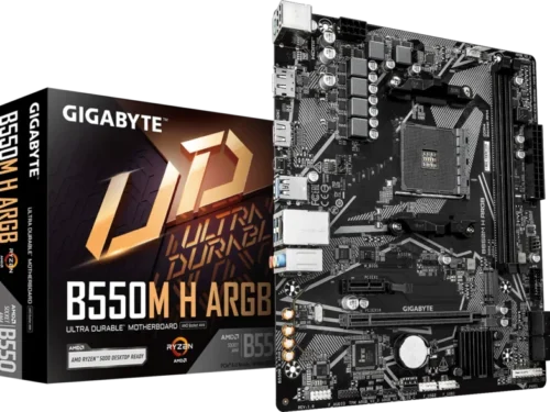Gigabyte B550M H ARGB Motherboard