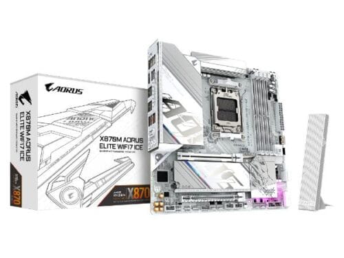 Gigabyte X870M AORUS ELITE WIFI7 ICE Motherboard