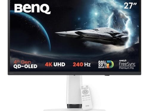BenQ MOBIUZ EX271UZ 27 Inch 4K OLED Gaming Monitor,