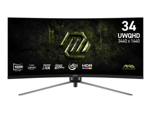 MSI MAG 345CQRF E20 34-Inch UWHD 200Hz Curved Gaming Monitor